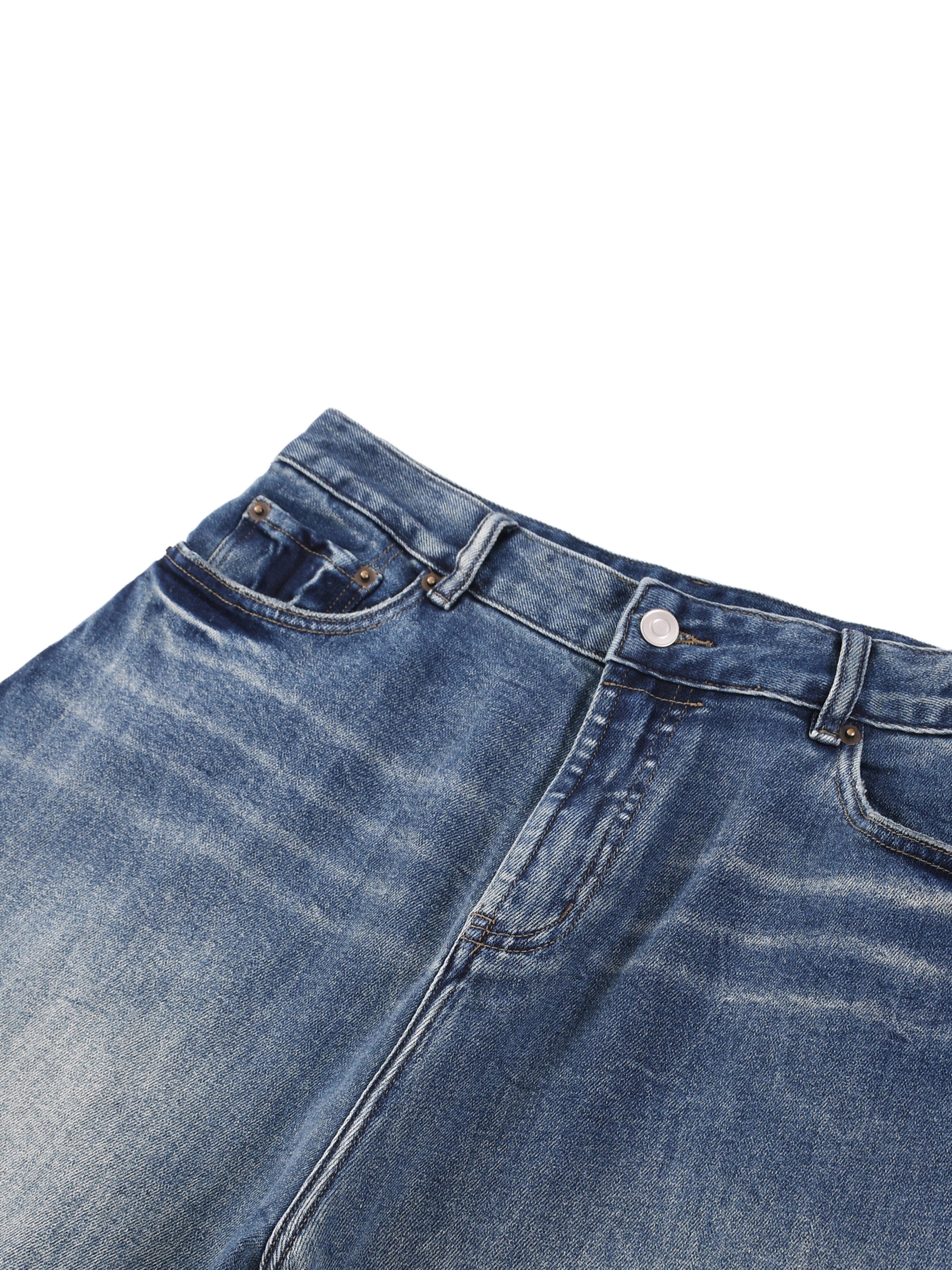 Sun Fade Heavyweight Denim Jeans - MF Clothing