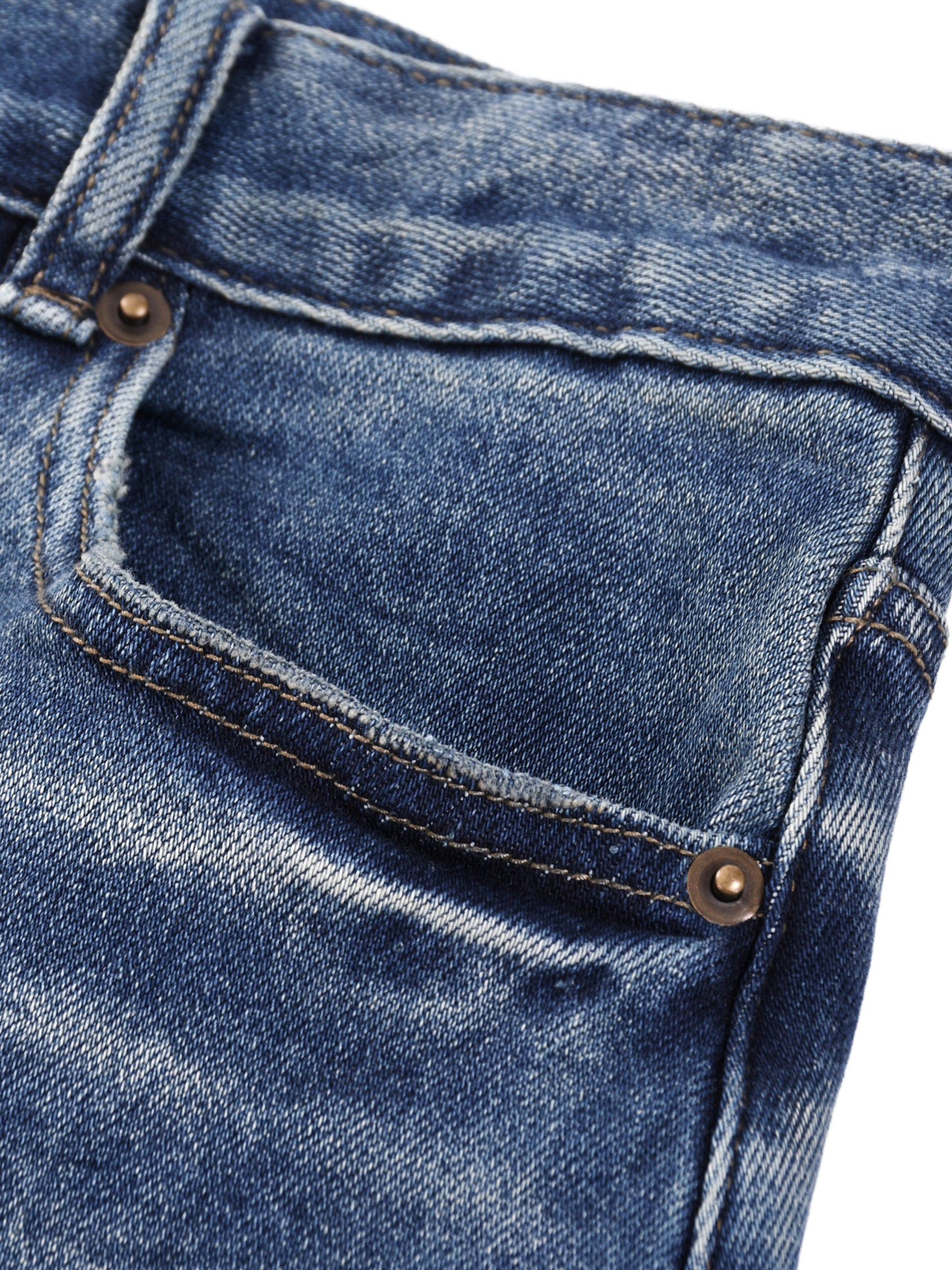 Sun Fade Heavyweight Denim Jeans - MF Clothing