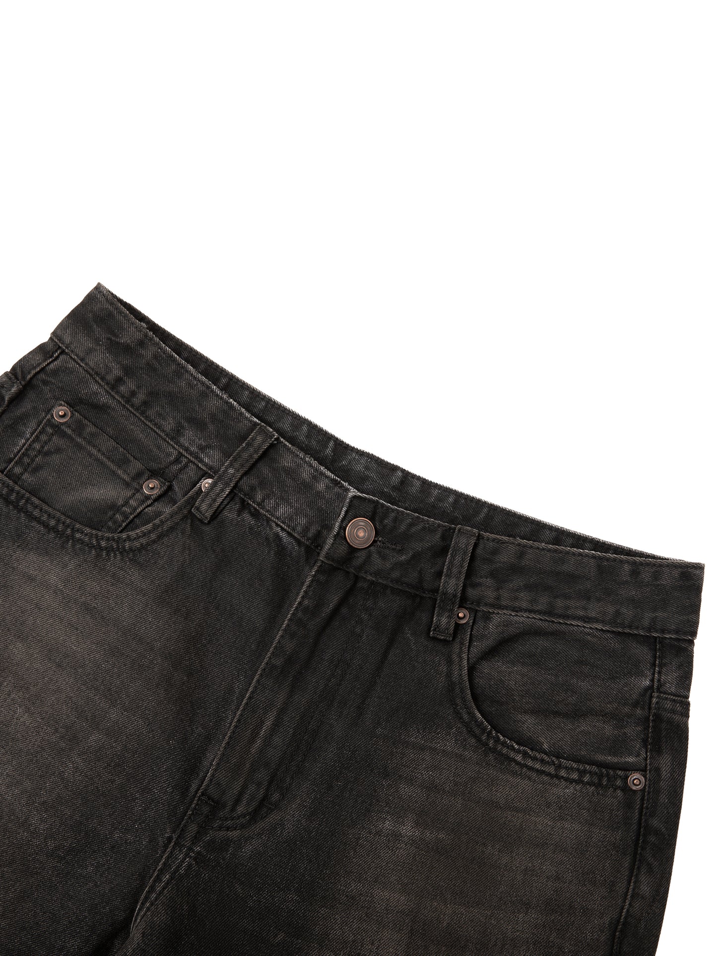 Vintage Wash Heavyweight Denim Jeans - MF Clothing
