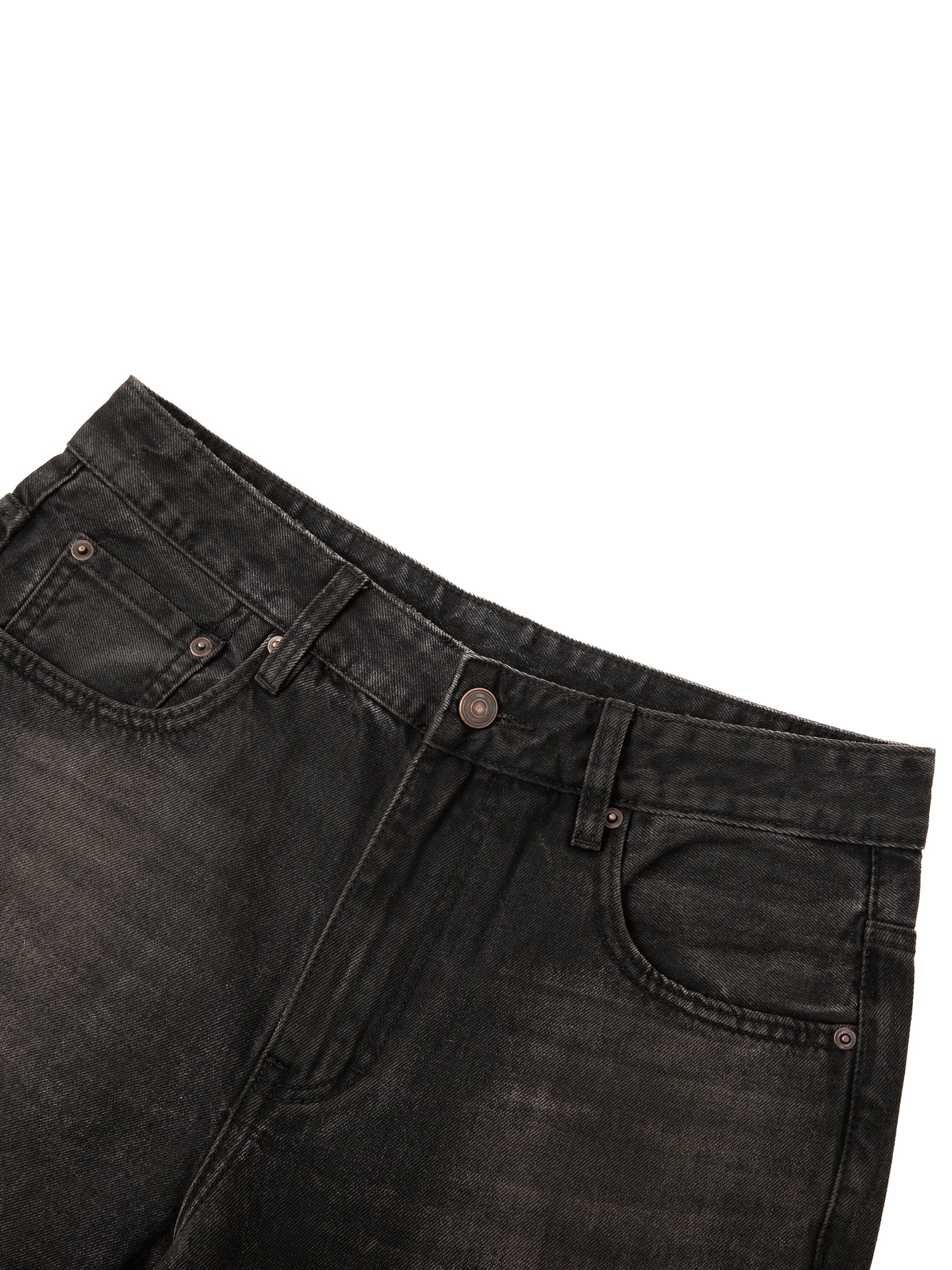 Vintage Wash Heavyweight Denim Jeans - MF Clothing